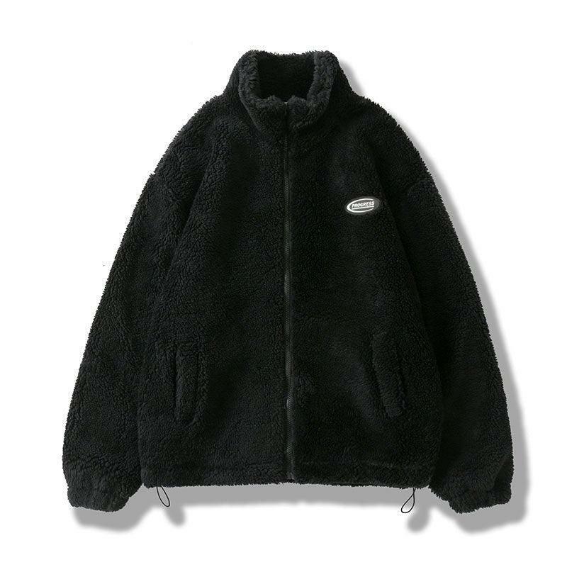 Y2K Grunge Fleece Jacket - Retro 90s Fashion, Summer Outfits, and Pastel Goth Style