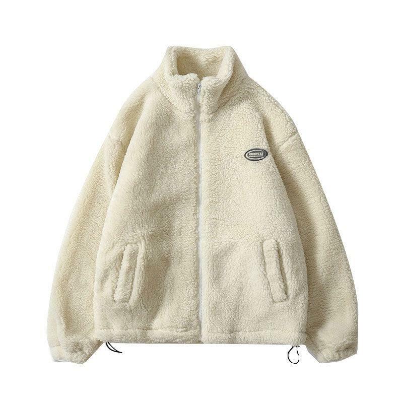 Y2K Grunge Fleece Jacket - Retro 90s Fashion, Summer Outfits, and Pastel Goth Style