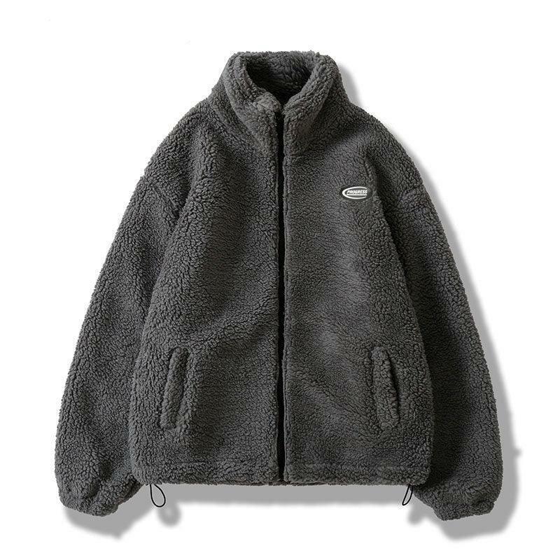 Y2K Grunge Fleece Jacket - Retro 90s Fashion, Summer Outfits, and Pastel Goth Style