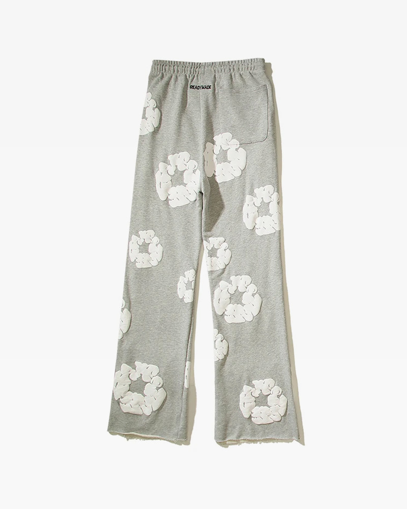 Y2K Grunge Flower Sweatpants - Retro 90s Fashion, Summer Outfits, and Pastel Goth Style