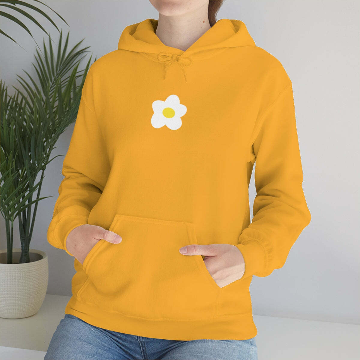 Y2K Grunge Flower Sweatshirt Hoodie - Retro 90s Summer Outfit, Pastel Goth, Y2K Fashion