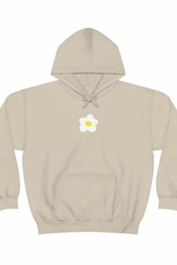 Y2K Grunge Flower Sweatshirt Hoodie - Retro 90s Summer Outfit, Pastel Goth, Y2K Fashion