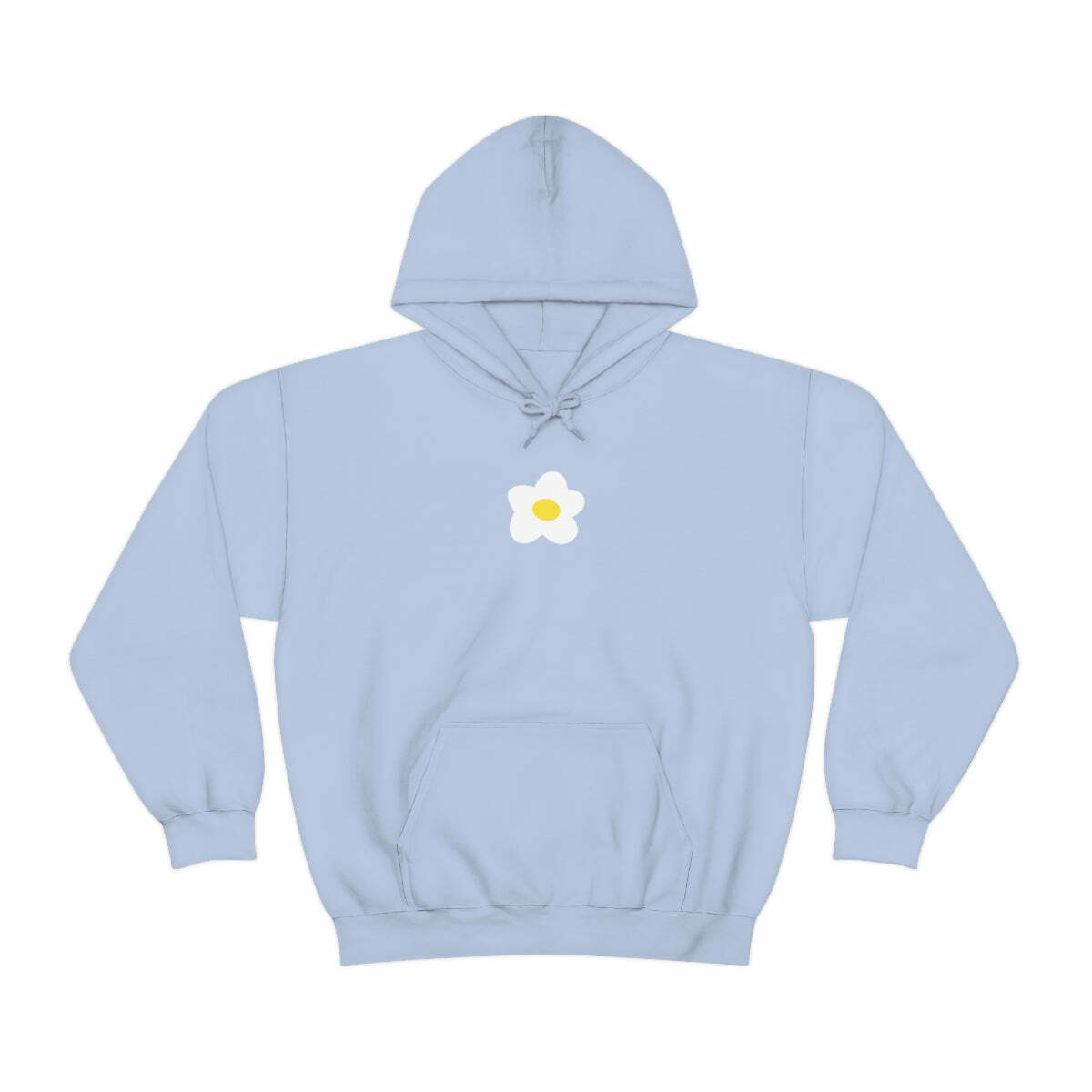 Y2K Grunge Flower Sweatshirt Hoodie - Retro 90s Summer Outfit, Pastel Goth, Y2K Fashion