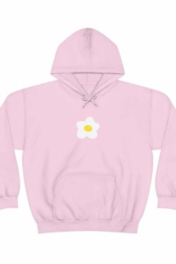 Y2K Grunge Flower Sweatshirt Hoodie - Retro 90s Summer Outfit, Pastel Goth, Y2K Fashion