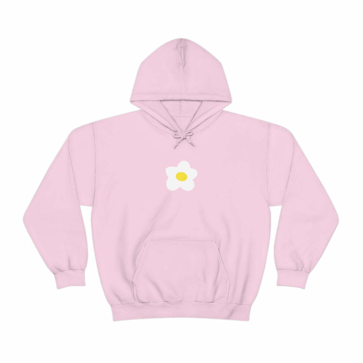 Y2K Grunge Flower Sweatshirt Hoodie - Retro 90s Summer Outfit, Pastel Goth, Y2K Fashion