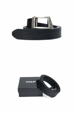 Y2K Grunge Geometric Notch Belt - Perfect for 90s Outfits, Retro Style, and Y2K Fashion