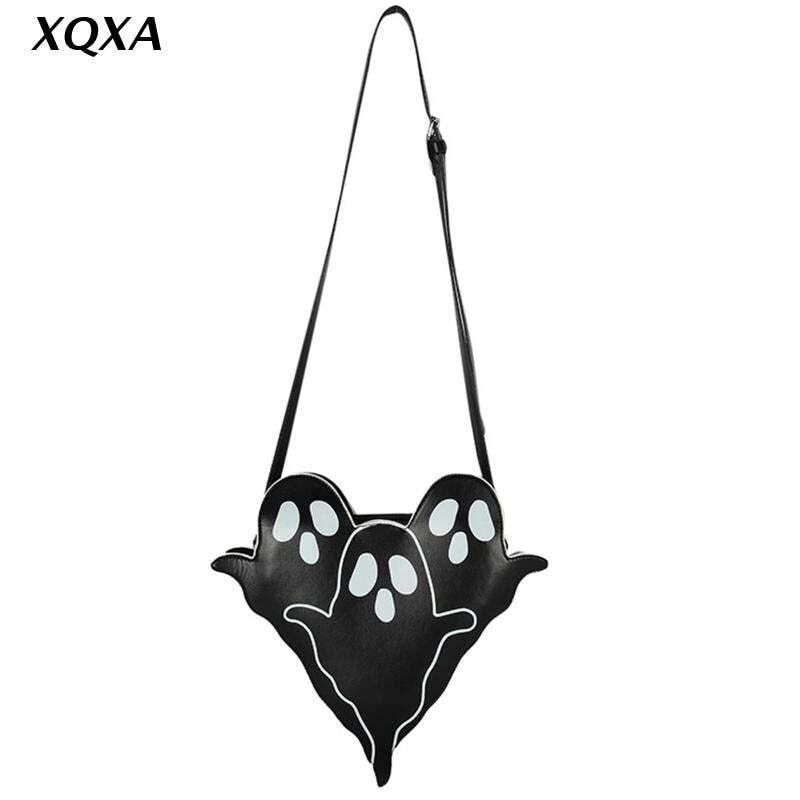Y2K Grunge Ghost Trio Shoulder Bag - Perfect for 90s Outfits, Summer Y2K Fashion, and Retro Style