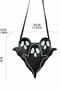 Y2K Grunge Ghost Trio Shoulder Bag - Perfect for 90s Outfits, Summer Y2K Fashion, and Retro Style