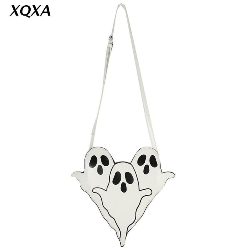 Y2K Grunge Ghost Trio Shoulder Bag - Perfect for 90s Outfits, Summer Y2K Fashion, and Retro Style