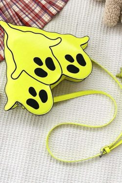 Y2K Grunge Ghost Trio Shoulder Bag - Perfect for 90s Outfits, Summer Y2K Fashion, and Retro Style