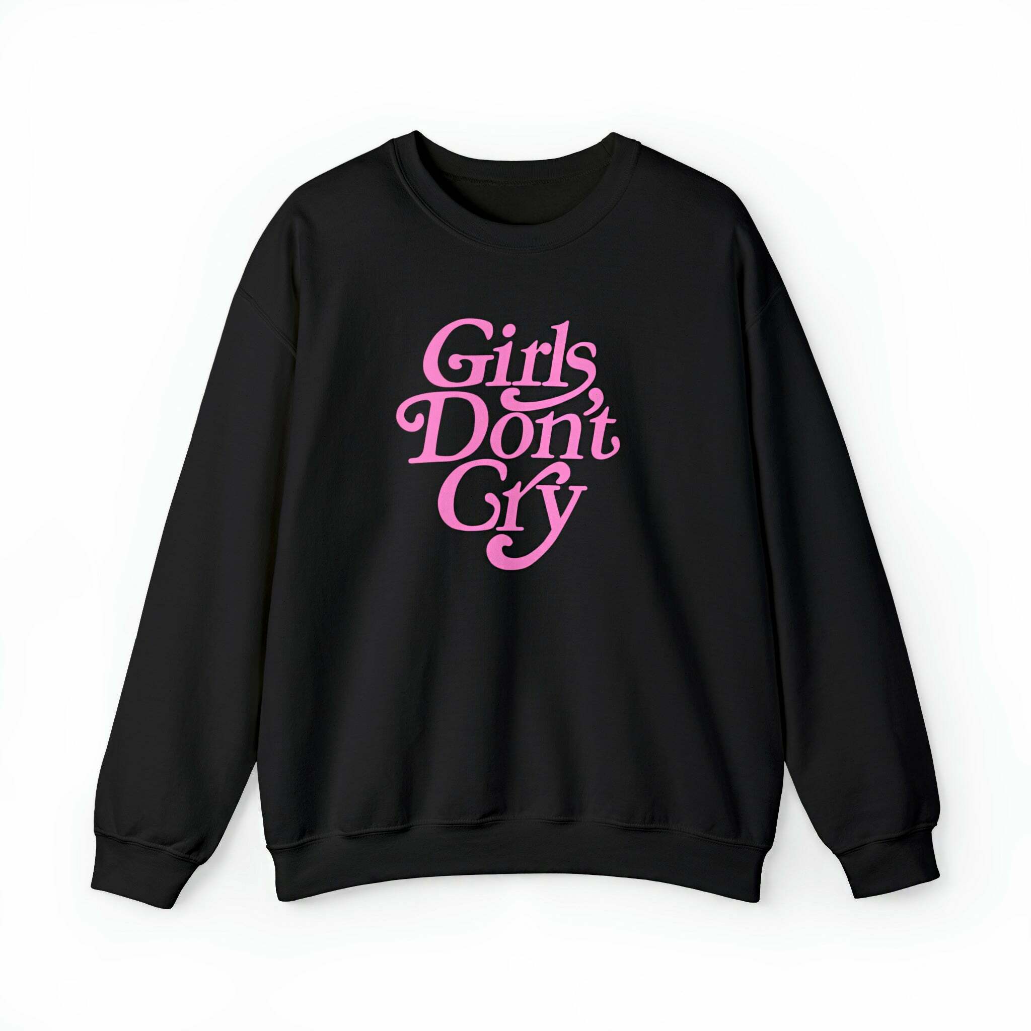 Y2K Grunge Girls Don't Cry Sweatshirt - 90s Retro, Summer Y2K Outfits, Pastel Goth Style