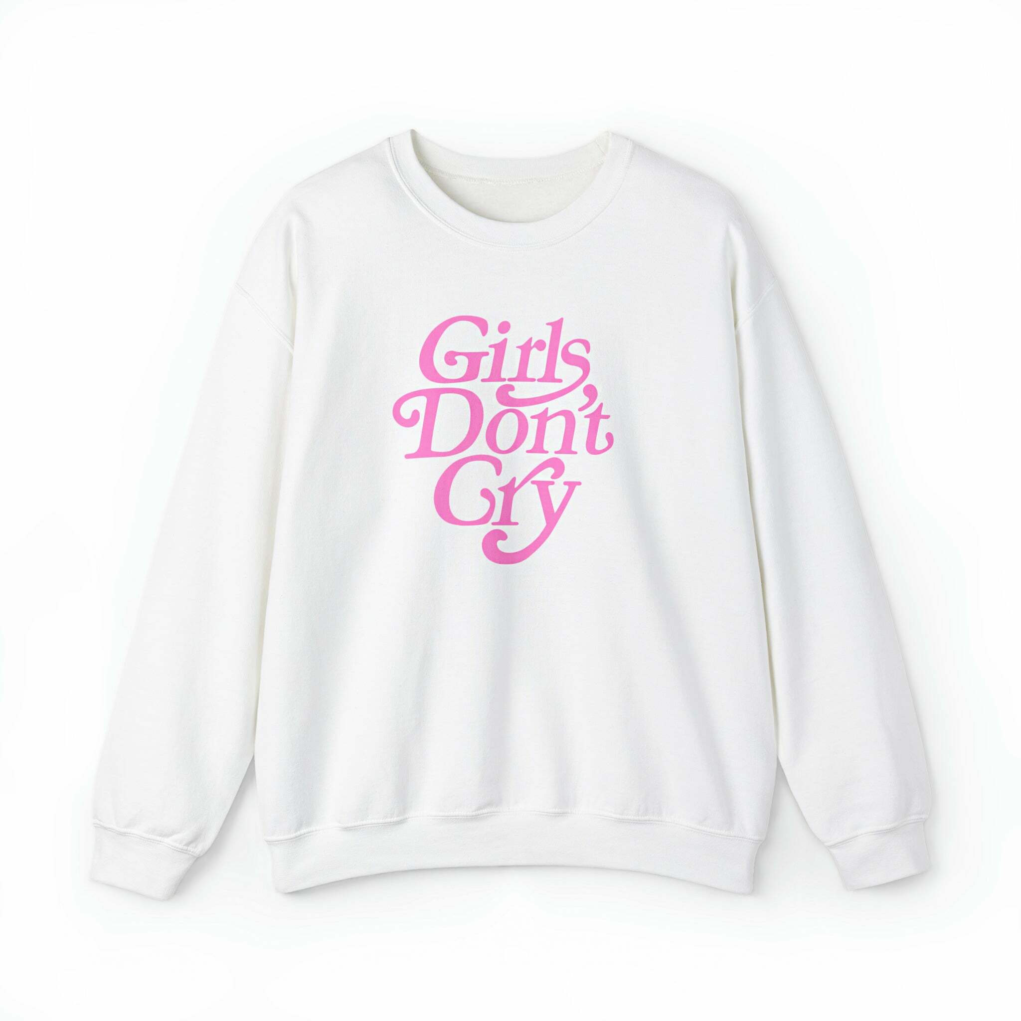Y2K Grunge Girls Don't Cry Sweatshirt - 90s Retro, Summer Y2K Outfits, Pastel Goth Style