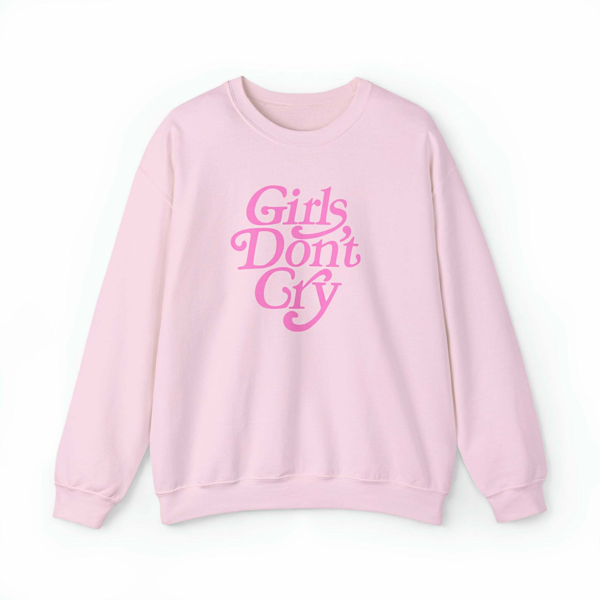 Y2K Grunge Girls Don't Cry Sweatshirt - 90s Retro, Summer Y2K Outfits, Pastel Goth Style