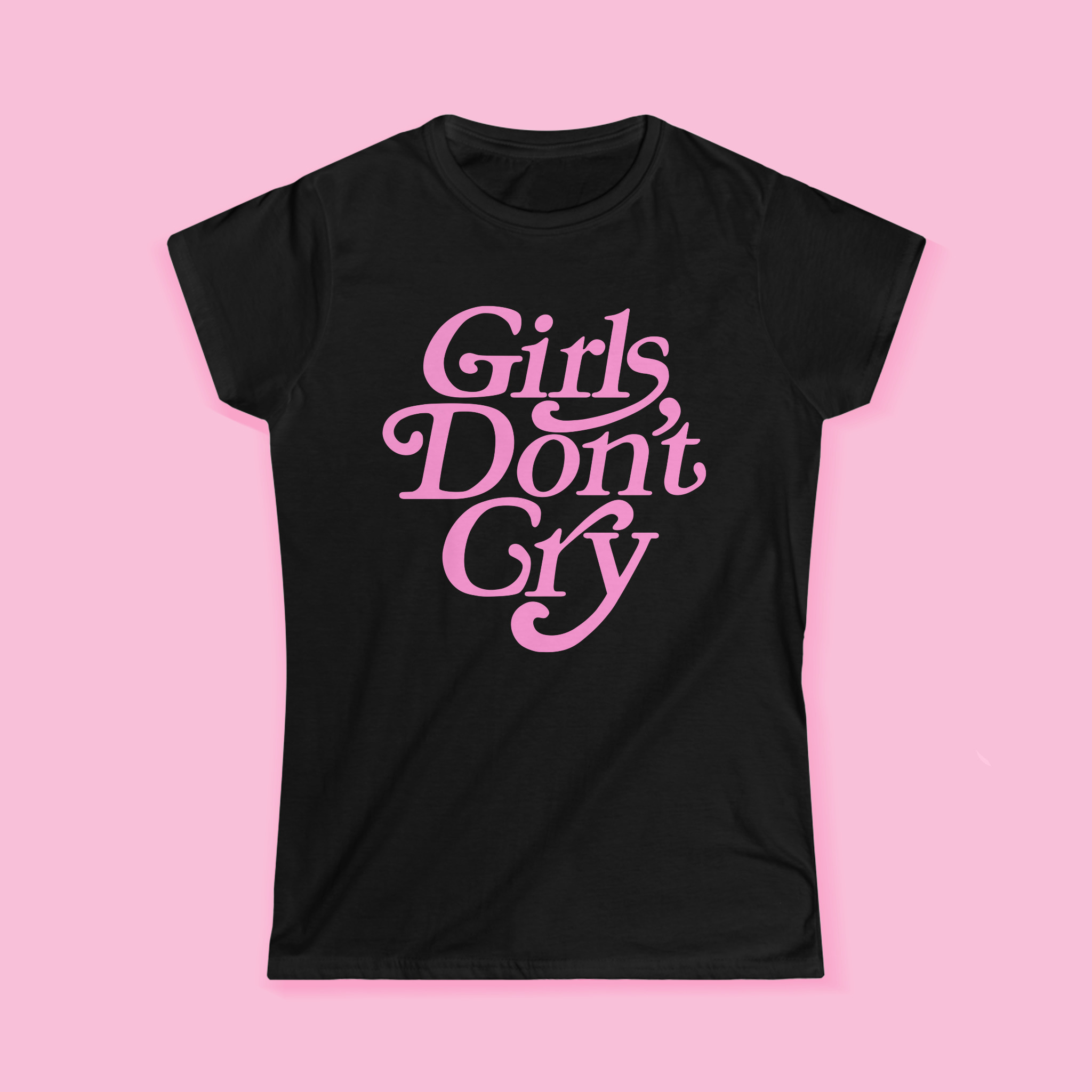 Y2K Grunge Girls Don't Cry T-Shirt - Retro 90s Fashion, Summer Y2K Outfits, Baby Tees