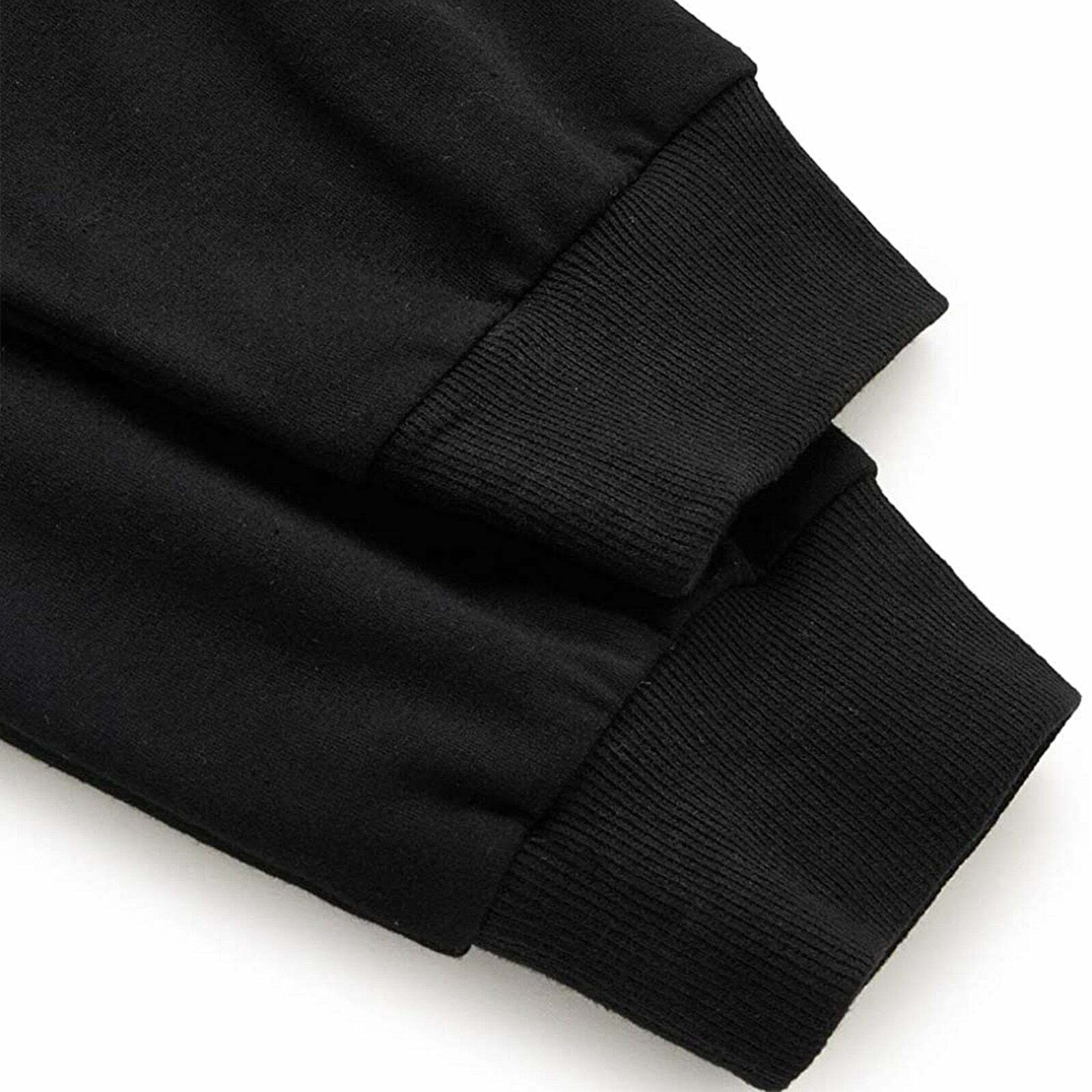 Y2K Grunge Goth Hoodie - Retro 90s Fashion, Dark Y2K Style, Perfect for Y2K Summer Outfits