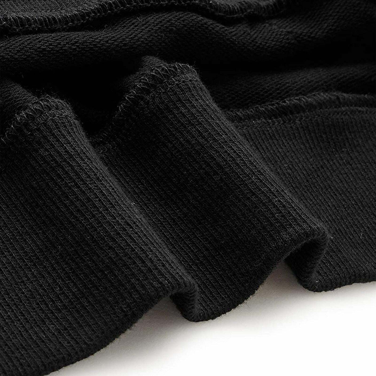 Y2K Grunge Goth Hoodie - Retro 90s Fashion, Dark Y2K Style, Perfect for Y2K Summer Outfits
