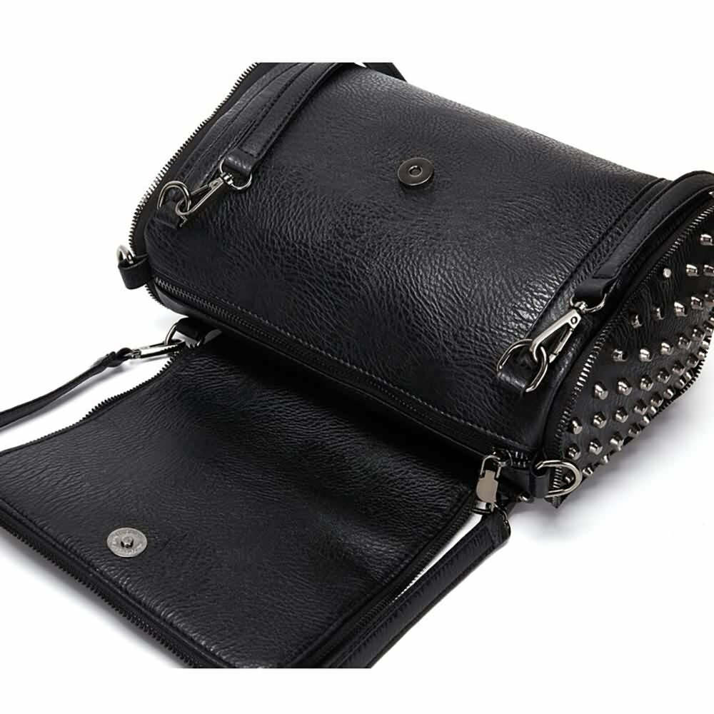 Y2K Grunge Goth Punk Skull Shoulder Bag - Retro 90s Fashion, Y2K Summer & Party Outfits