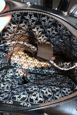 Y2K Grunge Goth Skull Backpack - Retro 90s Fashion, Y2K Club & Party Outfits, Unisex Style