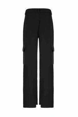 Y2K Grunge Gothic Loose Fit Cargo Trousers - Retro 90s Summer Outfit for Women