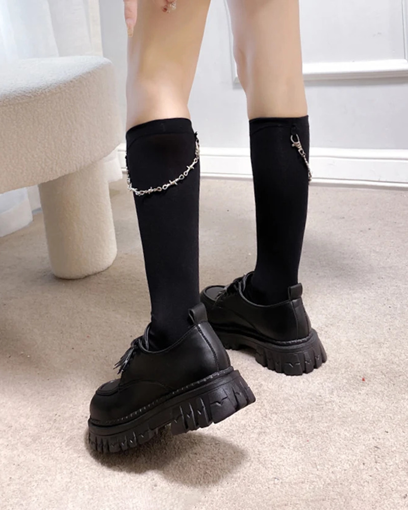 Y2K Grunge Gothic Shoes for Women - Retro 90s Fashion, Summer Outfits, and Party Looks