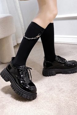 Y2K Grunge Gothic Shoes for Women - Retro 90s Fashion, Summer Outfits, and Party Looks