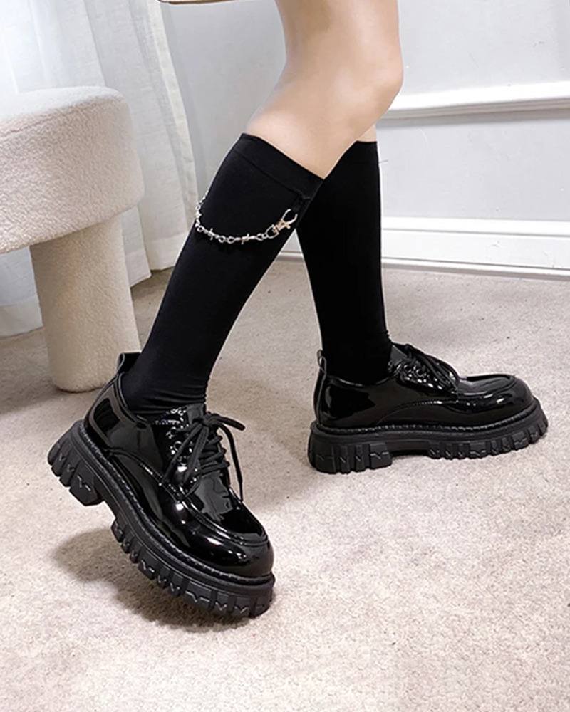 Y2K Grunge Gothic Shoes for Women - Retro 90s Fashion, Summer Outfits, and Party Looks