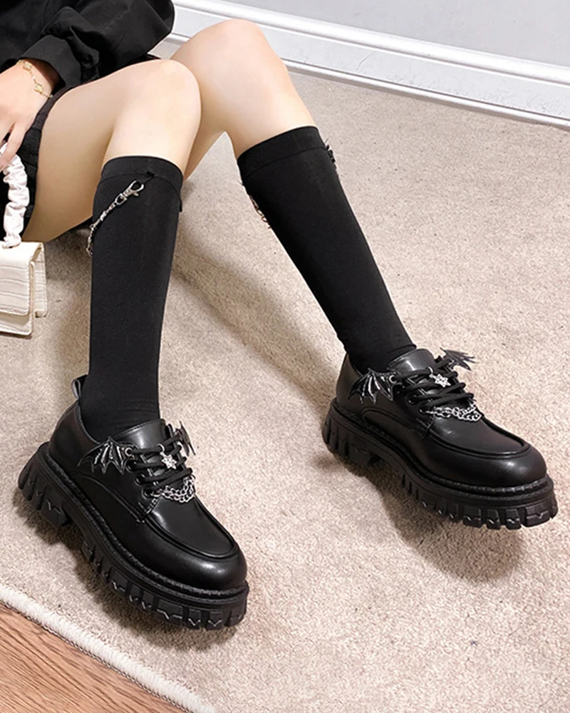 Y2K Grunge Gothic Shoes for Women - Retro 90s Fashion, Summer Outfits, and Party Looks