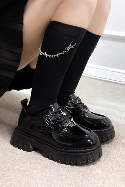 Y2K Grunge Gothic Shoes for Women - Retro 90s Fashion, Summer Outfits, and Party Looks