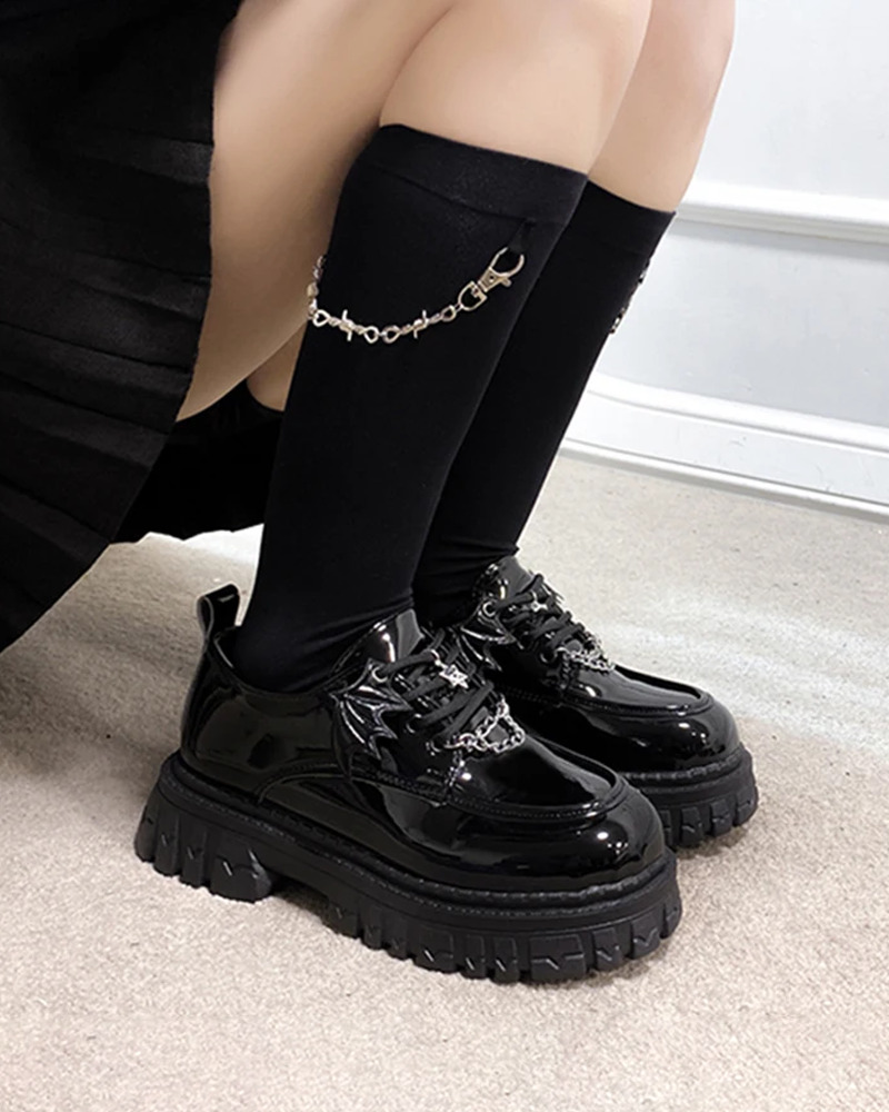 Y2K Grunge Gothic Shoes for Women - Retro 90s Fashion, Summer Outfits, and Party Looks
