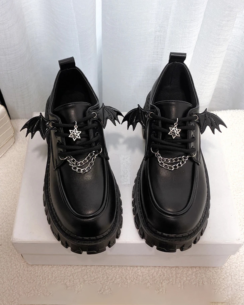 Y2K Grunge Gothic Shoes for Women - Retro 90s Fashion, Summer Outfits, and Party Looks