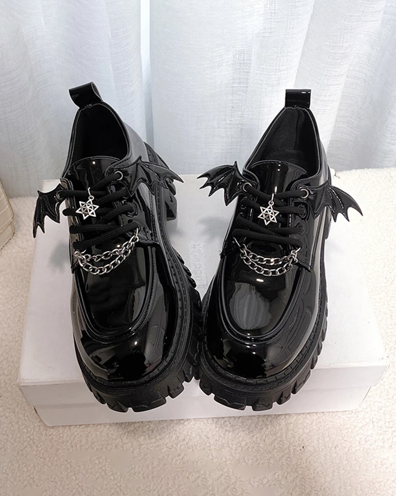 Y2K Grunge Gothic Shoes for Women - Retro 90s Fashion, Summer Outfits, and Party Looks