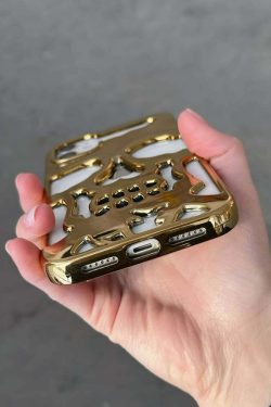 Y2K Grunge Gothic Skull Phone Case - Retro 90s Style for Y2K Fashion and Summer Outfits