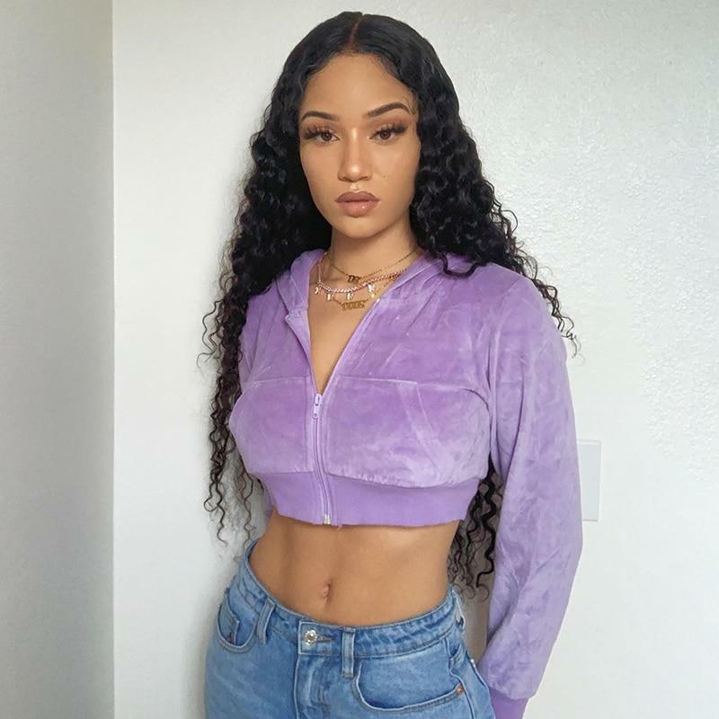 Y2K Grunge Half Zip Crop Hoodie - 90s Retro Summer Outfit, Y2K Party & Club Fashion