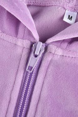 Y2K Grunge Half Zip Crop Hoodie - 90s Retro Summer Outfit, Y2K Party & Club Fashion