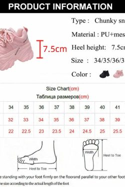 Y2K Grunge Harajuku Chunky Platform Sneakers - Retro 90s Fashion, Summer & Party Outfits