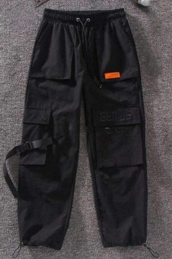 Y2K Grunge Harajuku Pants - 90s Retro Summer Outfit, Gothic Y2K Fashion, Pastel Goth Style