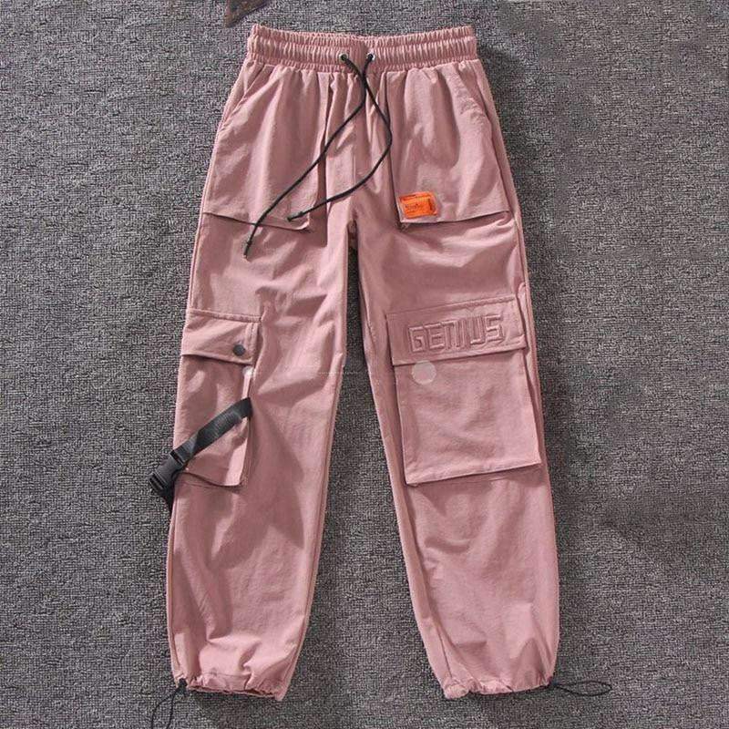Y2K Grunge Harajuku Pants - 90s Retro Summer Outfit, Gothic Y2K Fashion, Pastel Goth Style