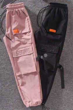 Y2K Grunge Harajuku Pants - 90s Retro Summer Outfit, Gothic Y2K Fashion, Pastel Goth Style