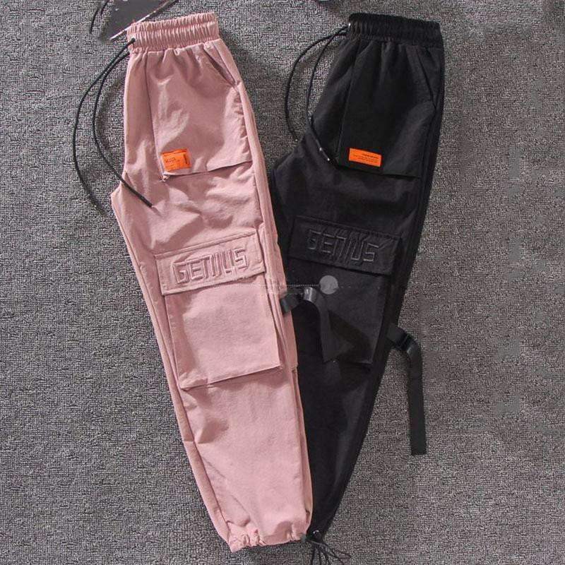 Y2K Grunge Harajuku Pants - 90s Retro Summer Outfit, Gothic Y2K Fashion, Pastel Goth Style