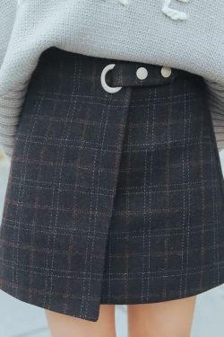 Y2K Grunge Harajuku Skirt - Retro 90s Fashion, Summer Y2K Outfits, Gothic Y2K Style