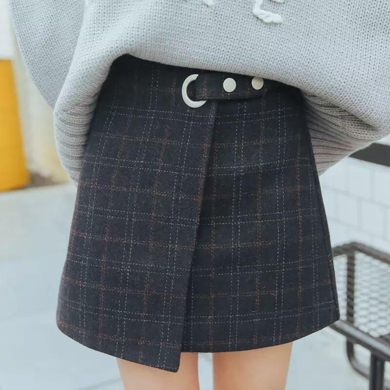 Y2K Grunge Harajuku Skirt - Retro 90s Fashion, Summer Y2K Outfits, Gothic Y2K Style