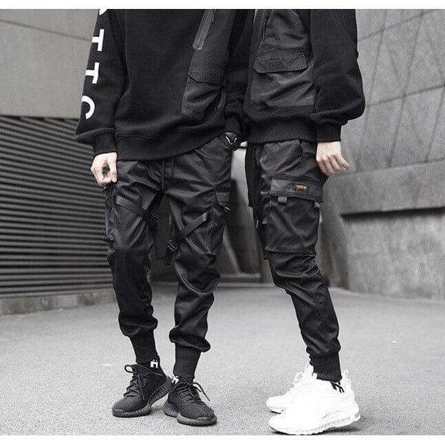 Y2K Grunge Harajuku Street Style Pants - 90s Retro Summer Outfit, Gothic Y2K Fashion
