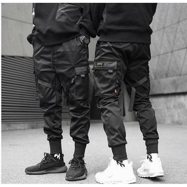 Y2K Grunge Harajuku Street Style Pants - 90s Retro Summer Outfit, Gothic Y2K Fashion