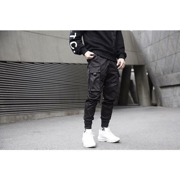Y2K Grunge Harajuku Street Style Pants - 90s Retro Summer Outfit, Gothic Y2K Fashion