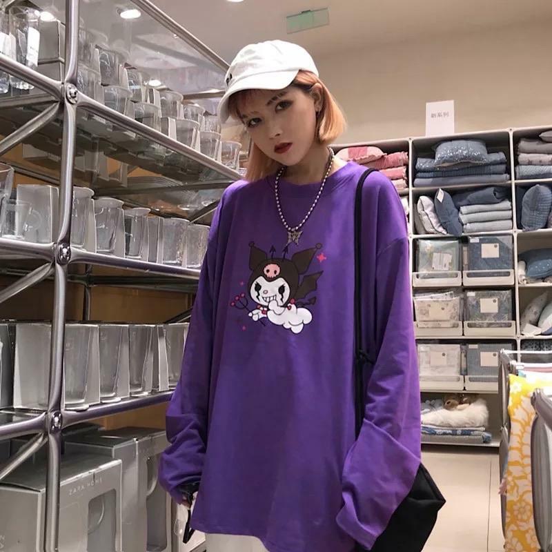 Y2K Grunge Harajuku Sweatshirt - Retro 90s Fashion, Gothic Y2K, Summer Y2K Outfits