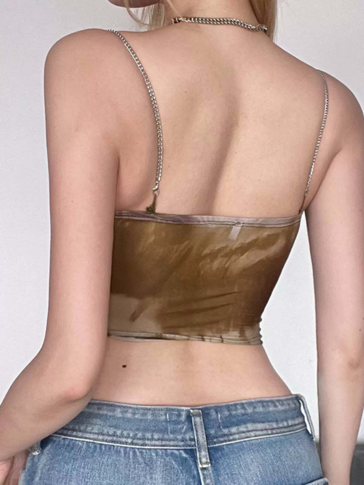 Y2K Grunge Heart Crop Top - Retro 90s Summer Outfit, Baby Tee, Y2K Club & Party Fashion