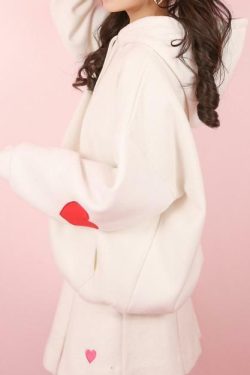 Y2K Grunge Heart Patch Hoodie - Retro 90s Fashion, Summer Outfits, and Pastel Goth Style