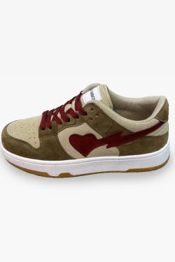 Y2K Grunge Heart Sneakers - Retro 90s Fashion, Summer Outfits, and Hip Hop Style