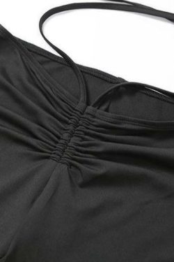 Y2K Grunge High Waist Bandage Pants - 90s Retro Summer Outfit, Gothic Y2K Fashion