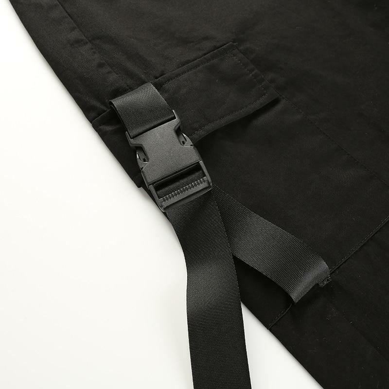 Y2K Grunge High Waisted Black Cargo Pants - 90s Fashion, Retro Style, Y2K Summer Outfits